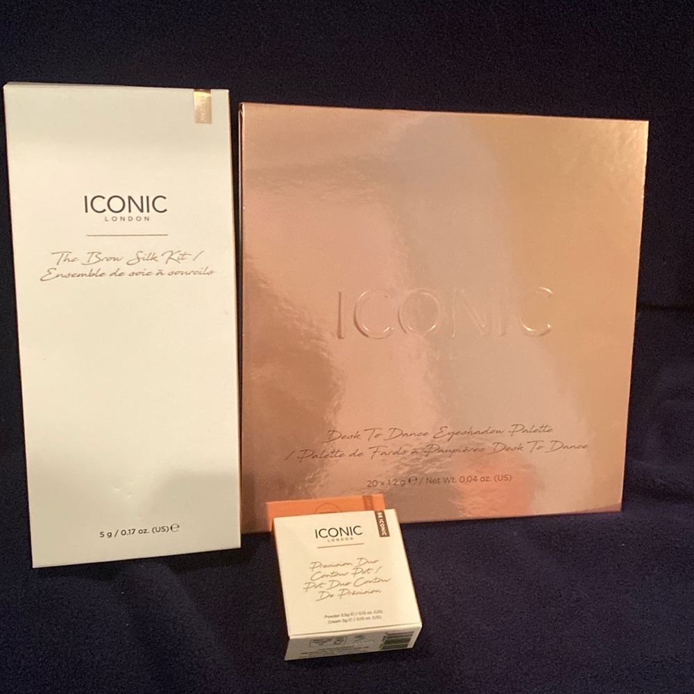 Lot of 3 ICONIC London make-up products